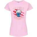 T-Rex Detector Funny Dinosaur Womens Petite Cut T-Shirt Light Pink