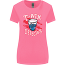 T-Rex Detector Funny Dinosaur Womens Wider Cut T-Shirt Azalea