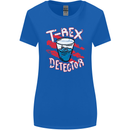 T-Rex Detector Funny Dinosaur Womens Wider Cut T-Shirt Royal Blue