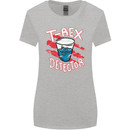 T-Rex Detector Funny Dinosaur Womens Wider Cut T-Shirt Sports Grey