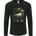 T-Rex Dinosaur Tyrannosaurus Rex Mens Long Sleeve T-Shirt Black
