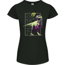 T-Rex Dinosaur Tyrannosaurus Rex Womens Petite Cut T-Shirt Black