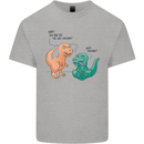 T-Rex Eating the Last Unicorn Funny Dinosaur Mens Cotton T-Shirt Tee Top Sports Grey
