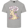 T-Rex Egg Hunt Kids T-Shirt Childrens Sports Grey