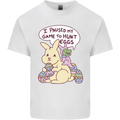 T-Rex Egg Hunt Kids T-Shirt Childrens White