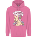 T-Rex Egg Hunt Mens 80% Cotton Hoodie Azelea