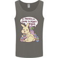 T-Rex Egg Hunt Mens Vest Tank Top Charcoal