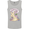 T-Rex Egg Hunt Mens Vest Tank Top Sports Grey