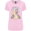 T-Rex Egg Hunt Womens Wider Cut T-Shirt Light Pink