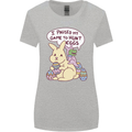 T-Rex Egg Hunt Womens Wider Cut T-Shirt Sports Grey