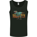 T-Rex Halloween Dinosaur Mens Vest Tank Top Black