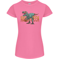 T-Rex Halloween Dinosaur Womens Petite Cut T-Shirt Azalea