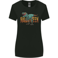 T-Rex Halloween Dinosaur Womens Wider Cut T-Shirt Black