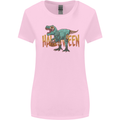 T-Rex Halloween Dinosaur Womens Wider Cut T-Shirt Light Pink