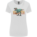 T-Rex Halloween Dinosaur Womens Wider Cut T-Shirt White