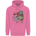 T-Rex Halloween Pumpkin Mens 80% Cotton Hoodie Azelea