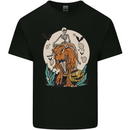 T-Rex Halloween Skeleton Dinosaur Kids T-Shirt Childrens Black