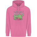T-Rex Hates Pushups Dinosaur Funny Mens 80% Cotton Hoodie Azelea