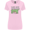 T-Rex Hates Pushups Dinosaur Funny Womens Wider Cut T-Shirt Light Pink