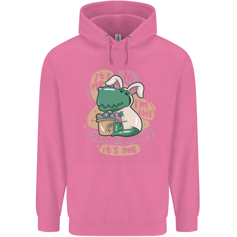 T-Rex I'm the Easter Bunny Funny Dinosaur Mens 80% Cotton Hoodie Azelea