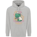 T-Rex I'm the Easter Bunny Funny Dinosaur Mens 80% Cotton Hoodie Sports Grey