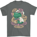 T-Rex I'm the Easter Bunny Funny Dinosaur Mens T-Shirt 100% Cotton Charcoal