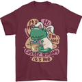 T-Rex I'm the Easter Bunny Funny Dinosaur Mens T-Shirt 100% Cotton Maroon