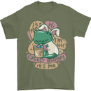 T-Rex I'm the Easter Bunny Funny Dinosaur Mens T-Shirt 100% Cotton Military Green