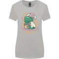 T-Rex I'm the Easter Bunny Funny Dinosaur Womens Wider Cut T-Shirt Sports Grey