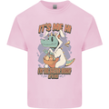 T-Rex Its Me I'm the Easter Bunny Funny Egg Kids T-Shirt Childrens Light Pink
