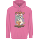 T-Rex Its Me I'm the Easter Bunny Funny Egg Mens 80% Cotton Hoodie Azelea
