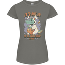 T-Rex Its Me I'm the Easter Bunny Funny Egg Womens Petite Cut T-Shirt Charcoal