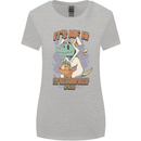T-Rex Its Me I'm the Easter Bunny Funny Egg Womens Wider Cut T-Shirt Sports Grey