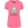 T-Rex Official Sleepshirt Sleeping Dinosaur Womens Wider Cut T-Shirt Azalea
