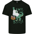 T-Rex RAWR I Mean Booo Halloween Dinosaur Kids T-Shirt Childrens Black