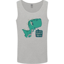T-Rex Whats Up Mens Vest Tank Top Sports Grey