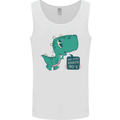 T-Rex Whats Up Mens Vest Tank Top White