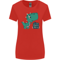 T-Rex Whats Up Womens Wider Cut T-Shirt Red