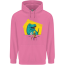 T-Rex Wrestling a Skeleton Dinosaurs Skull Childrens Kids Hoodie Azalea