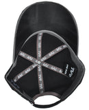 Black Chino Cotton TVR & Union Jack PU Under Peak Baseball Cap Official