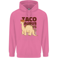 Tacosaurus Funny Mexican Taco Dinosaur T-Rex Mens 80% Cotton Hoodie Azelea