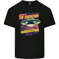 Take Me to the Unknown Alien UFO Mens Cotton T-Shirt Tee Top Black