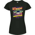 Take Me to the Unknown Alien UFO Womens Petite Cut T-Shirt Black