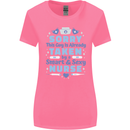 Taken By a Smart Nurse Funny Valentines Day Womens Wider Cut T-Shirt Azalea