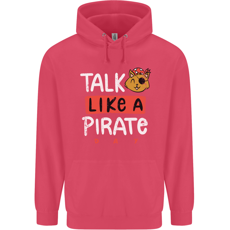 Talk Like a Pirate Day Childrens Kids Hoodie Heliconia