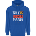 Talk Like a Pirate Day Childrens Kids Hoodie Royal Blue