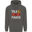 Talk Like a Pirate Day Childrens Kids Hoodie Storm Grey