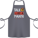 Talk Like a Pirate Day Cotton Apron 100% Organic Steel