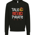 Talk Like a Pirate Day Kids Sweatshirt Jumper Black