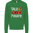 Talk Like a Pirate Day Kids Sweatshirt Jumper Irish Green